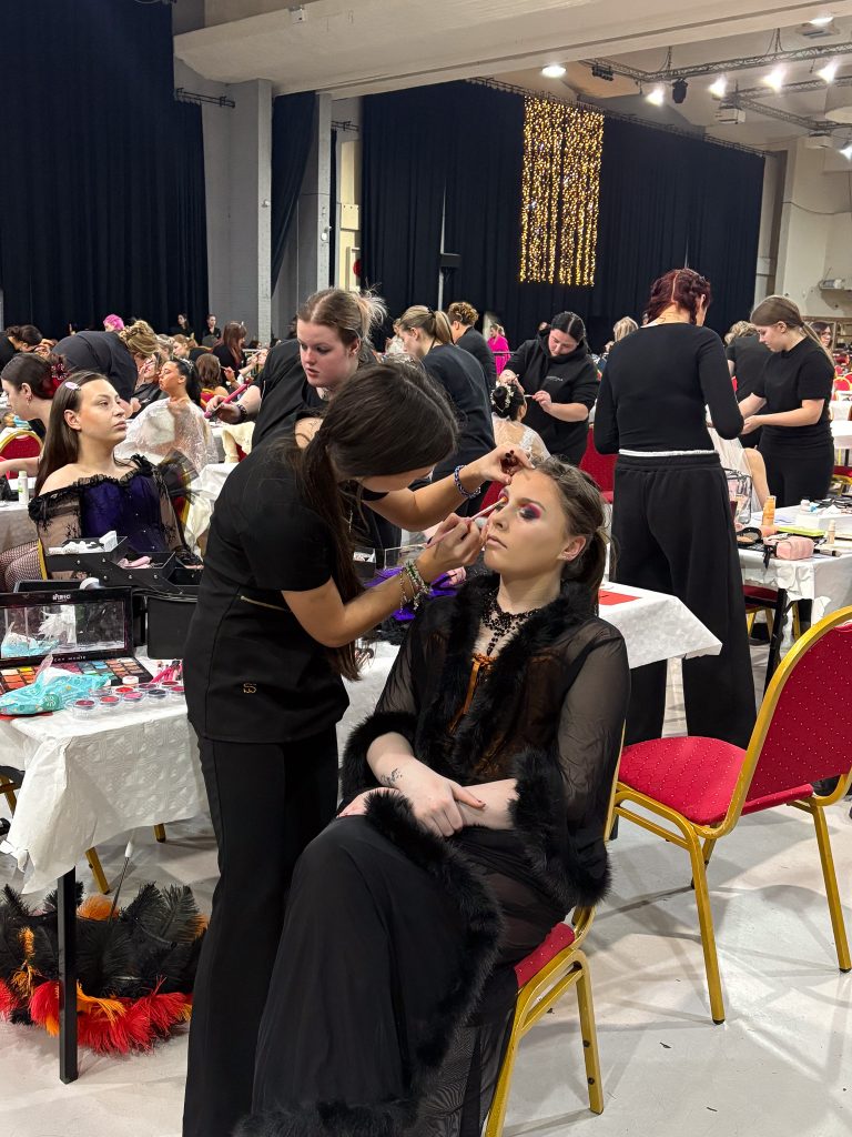 Picture of our students competing in the AHT Competition