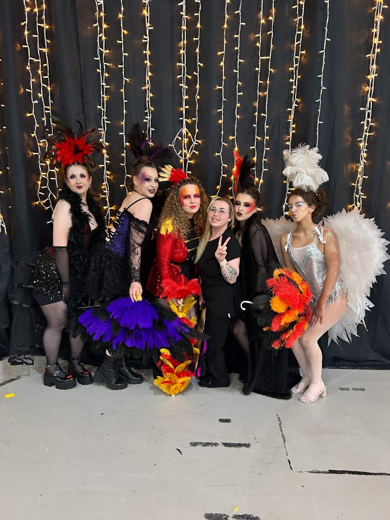 Picture of our students competing in the AHT Competition